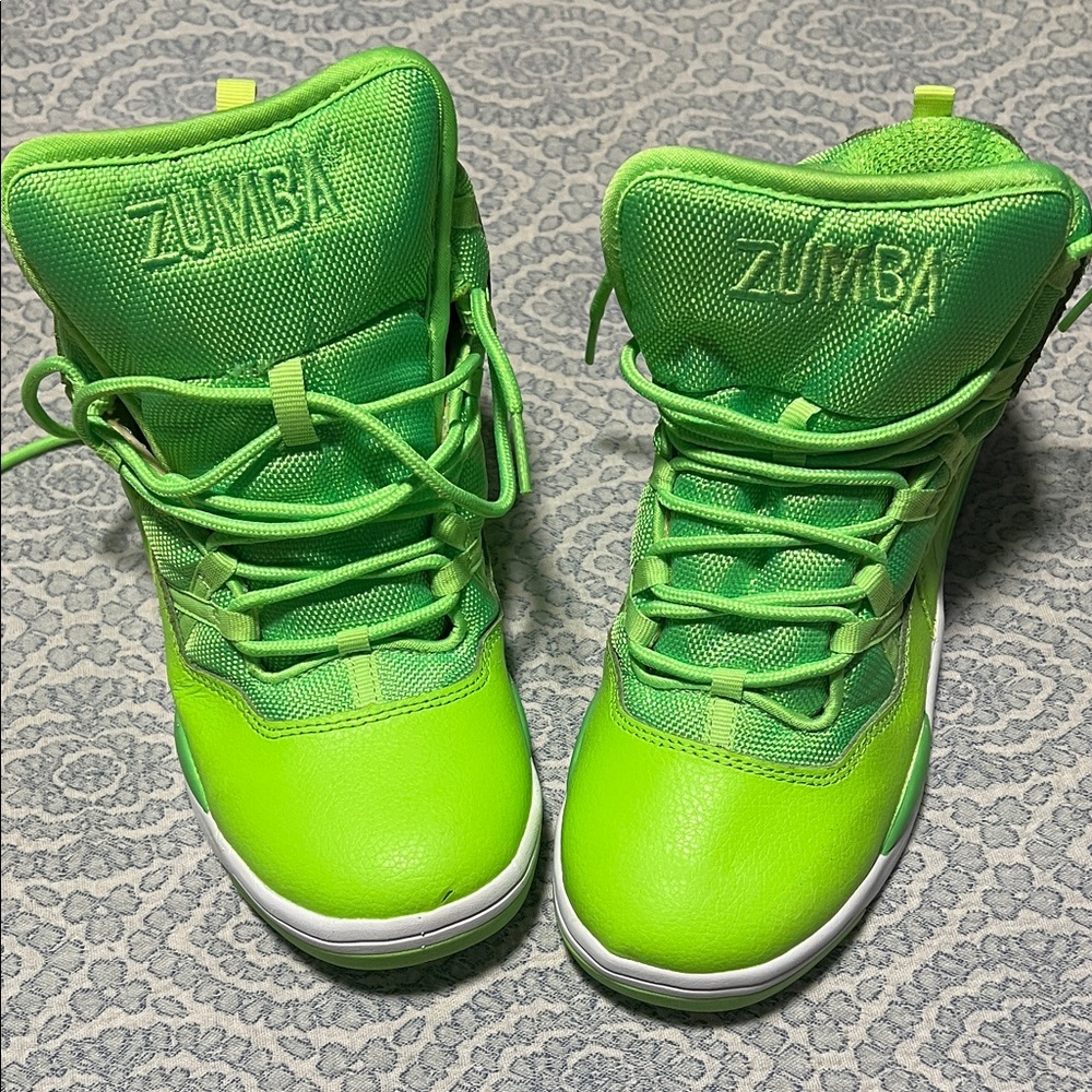 Zumba Fitness Kids Sneakers - Bright Green